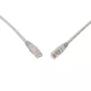Solarix Patch kabel CAT5E UTP PVC 0,5 m sivi, otporan na zakačenje C5E-155GY-0,5MB