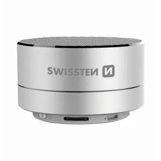 SWISSTEN BLUETOOTH ZVUČNIK i-METAL SILVER SWISSTEN BLUETOOTH ZVUČNIK i-METAL SILVER