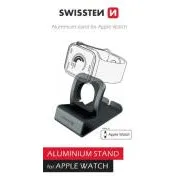 SWISSTEN ALUMINIJSKI STALAK ZA iWATCH SIVI
