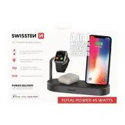 SWISSTEN BEŽIČNI PUNJAČ 4u1 MFi
