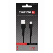 DATA KABEL SWISSTEN USB / MICRO USB 1.0 M CRNI