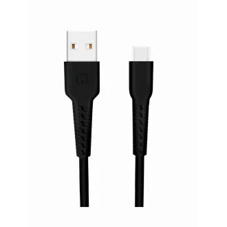 SWISSTEN PODATKOVNI KABEL USB / USB-C 1.0 M CRNI