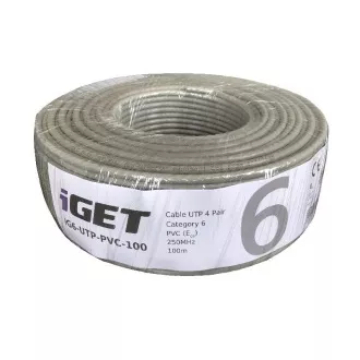iGET Mrežni kabel CAT6 UTP PVC Eca 100m/rol