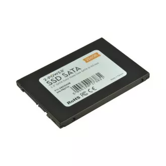 2-Power SSD 256GB 2.5" SATA III 6Gbps (čitanje 500MB/s, pisanje 500MB/s) 3 GODINE JAMSTVA
