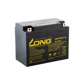 Avacom Long 6V 20Ah olovno-kiselinska baterija F3 (WP20-6)