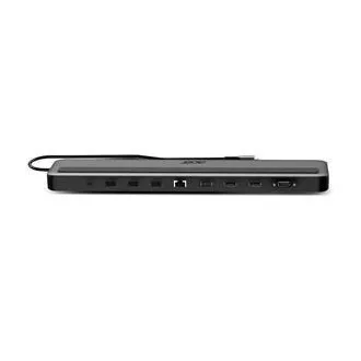 Acer 13u1 Type C Minidock: 3x USB3.0 (prijenos podataka 5 Gbps), 1x USB-C (prijenos podataka 5 Gbps), 1x USB-C isporuka napajanja (do 100 W)