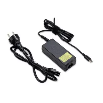 ACER 65W USB TYPE-C ADAPTER, CRNI, EU KABEL ZA NAPAJANJE (MALOPRODAJNO PAKIRANJE) - za uređaje s USB-C adapterom