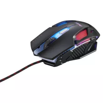 Acer NITRO GAMING MOUSE II - optički gaming miš, maks. 7200 dpi (6 razina - 800-7200), 7 vrsta pozadinskog osvjetljenja, 6 tipki