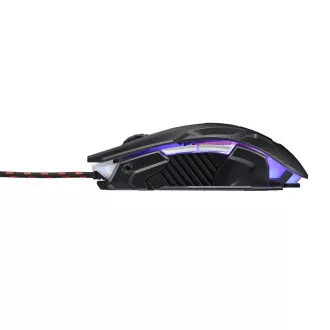 Acer NITRO GAMING MOUSE II - optički gaming miš, maks. 7200 dpi (6 razina - 800-7200), 7 vrsta pozadinskog osvjetljenja, 6 tipki