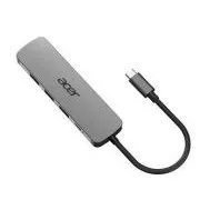 Acer 5u1 Mini Dock stanicaType-C adapter, 1x HDMI (do 3840x2160@60hz), 3x USB 3.0 5Gbps porta, 1x Type-C PD port do 100W (gost)