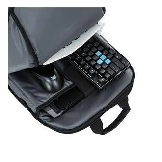 Predator Urban ruksak 18" (PBG510); crni ruksak s plavim elementima, vodootporan i otporan na habanje materijal, za 18", 27l, 0,6 kg Predator Urban ruksak 18" (PBG510); crni ruksak s plavim elementima, vodootporan i otporan na habanje materijal, za 18", 27l, 0,6 kg