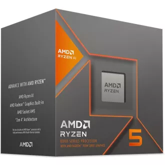 AMD procesor Ryzen 5 8600G AM5 Box (6 jezgri, 12x thread, 2MB, 65W, AM5, AMD Radeon 760M Graphics), Wraith Stealth hladnjak
