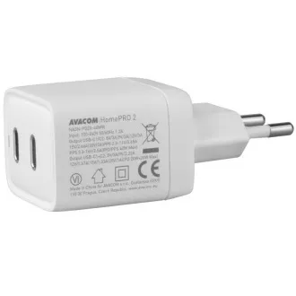 AVACOM HomePRO 2 mrežni punjač s Power Delivery 40W s dva USB-C izlaza AVACOM HomePRO 2 mrežni punjač s Power Delivery 40W s dva USB-C izlaza