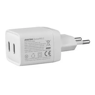 AVACOM HomePRO 2 mrežni punjač s Power Delivery 40W s dva USB-C izlaza AVACOM HomePRO 2 mrežni punjač s Power Delivery 40W s dva USB-C izlaza