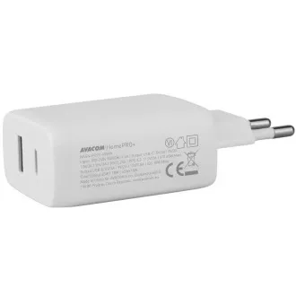AVACOM HomePRO+ mrežni punjač s Power Delivery 65W s USB-C i USB-A izlazima AVACOM HomePRO+ mrežni punjač s Power Delivery 65W s USB-C i USB-A izlazima
