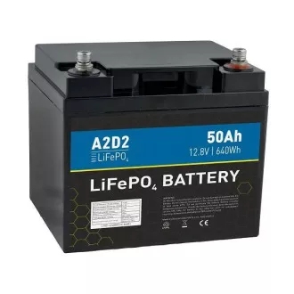 Avacom A2D2 baterija LiFePO4 12.8V 50Ah M6