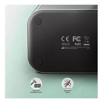 AXAGON ADSA-DC, USB-C 5Gbps - 2x SATA 6G 2.5"/3.5" SSD/HDD CLONE DUAL priključna stanica AXAGON ADSA-DC, USB-C 5Gbps - 2x SATA 6G 2.5"/3.5" SSD/HDD CLONE DUAL priključna stanica