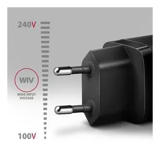 AXAGON ACU-PD30, Sil mrežni punjač 30W, 1x USB-C port, PD3.0/PPS/QC4+/SFC/AFC/Apple, crni AXAGON ACU-PD30, Sil mrežni punjač 30W, 1x USB-C port, PD3.0/PPS/QC4+/SFC/AFC/Apple, crni