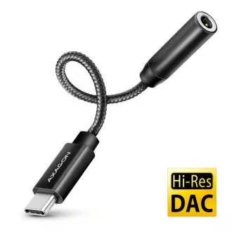 AXAGON ADA-HCPD, USB-C na 3,5 mm priključak - Hi-Res DAC audio adapter, 384kHz/32bit, stereo, PD 60W 3A AXAGON ADA-HCPD, USB-C na 3,5 mm priključak - Hi-Res DAC audio adapter, 384kHz/32bit, stereo, PD 60W 3A