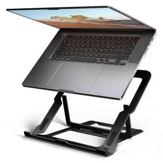 AXAGON STND-LAB aluminijski stalak za laptop 10"-17.3" podesiva visina, crni AXAGON STND-LAB aluminijski stalak za laptop 10"-17.3" podesiva visina, crni