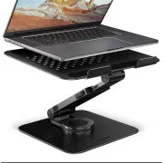 AXAGON STND-LRB aluminijski stalak za laptop 10"-17,3" podesiva visina i kut, okretni, crni