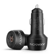 AXAGON PWC-PQ48 auto punjač 48W, USB-A + USB-C, PD3.0/PPS/QC4+/SFC/Apple