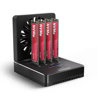 AXAGON ADSA-M2C44, USB4 priključna stanica za 4× M.2 NVMe SSD-ove s funkcijom kloniranja AXAGON ADSA-M2C44, USB4 priključna stanica za 4× M.2 NVMe SSD-ove s funkcijom kloniranja