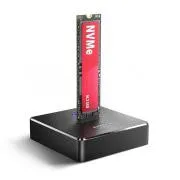 AXAGON ADSA-M2C11, USB-C 10Gbps priključna stanica za 1× M.2 NVMe/SATA SSD