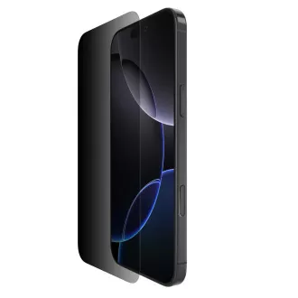 Belkin SCREENFORCE™ Invisiglass Privacy Anti-Microbial zaštitno privatno staklo za iPhone 16 Pro Max