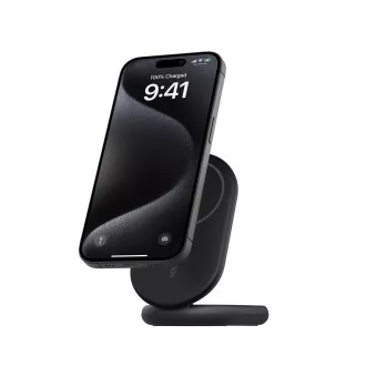 Belkin BOOST CHARGE™ Qi2 15W magnetni stalak za punjenje, sklopivi, crni Belkin BOOST CHARGE™ Qi2 15W magnetni stalak za punjenje, sklopivi, crni