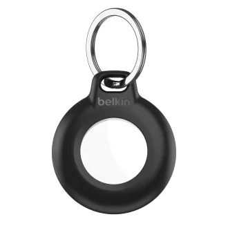 Belkin AirTag sigurnosna futrola s vodootpornim privjeskom za ključeve - crna Belkin AirTag sigurnosna futrola s vodootpornim privjeskom za ključeve - crna