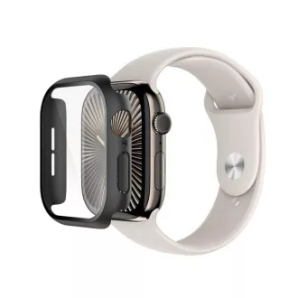 Belkin ScreenForce 2u1 zaštitna folija za ekran za Apple Watch Series 10, 46 mm, crna