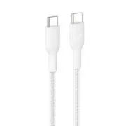 Belkin BOOST CHARGE PRO USB-C/USB-C kabel 240W, 1m, bijeli - izdržljiv