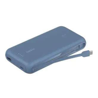 Belkin BOOST CHARGE USB-C Power Delivery Powerbank s integriranim USB-C kabelom, 20000 mAh, 30 W, plava Belkin BOOST CHARGE USB-C Power Delivery Powerbank s integriranim USB-C kabelom, 20000 mAh, 30 W, plava