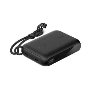 Belkin BOOST CHARGE USB-C Power Delivery Powerbank s zaslonom, 10000 mAh, 20 W, crna Belkin BOOST CHARGE USB-C Power Delivery Powerbank s zaslonom, 10000 mAh, 20 W, crna