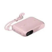 Belkin BOOST CHARGE USB-C Power Delivery Powerbank s zaslonom, 10000 mAh, 20 W, roza