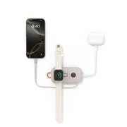 Belkin BOOST CHARGE PRO bežično punjenje za Apple Watch + USB-C PowerBank, 10000 mAh, boja pijeska