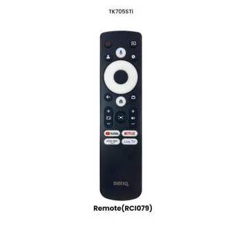 BenQ DLP projektor TK705STi 4K UHD 3840x2160/3000 ANSI lm/600.000:1/HDMI/USB-A/USB-C/Priključak/BT/Wi-Fi/Repro/Google TV + Android 11