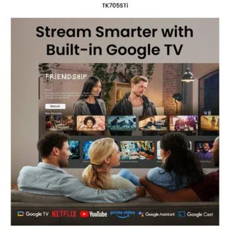 BenQ DLP projektor TK705STi 4K UHD 3840x2160/3000 ANSI lm/600.000:1/HDMI/USB-A/USB-C/Priključak/BT/Wi-Fi/Repro/Google TV + Android 11
