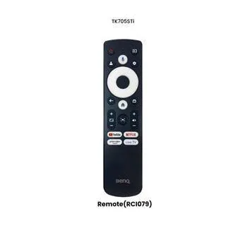 BenQ DLP projektor TK705STi 4K UHD 3840x2160/3000 ANSI lm/600.000:1/HDMI/USB-A/USB-C/Priključak/BT/Wi-Fi/Repro/Google TV + Android 11