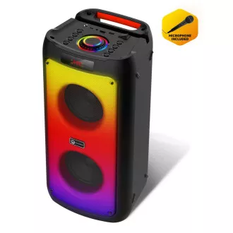 CONNECT IT Hyperbass BEAT+ bežični zvučnik za zabavu, CRNI