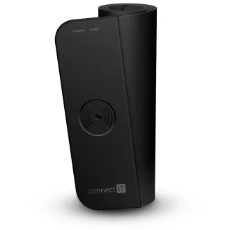 CONNECT IT CHARGE tipkovnica i podloga za miša s Qi punjenjem, vel L (800 x 300 mm), CRNI