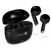 CONNECT IT True Wireless SonicBass in-ear slušalice s mikrofonom, CRNE