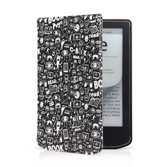 CONNECT IT Doodle futrola za PocketBook 629/634, DOODLE-CRNA