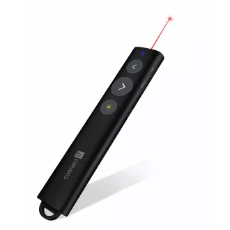 CONNECT IT LaserPoint punjivi laserski pokazivač CRNI CONNECT IT LaserPoint punjivi laserski pokazivač CRNI