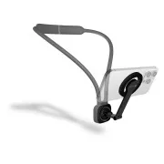 CONNECT IT MagSafe POV magnetski držač za telefon za vrat SIVI