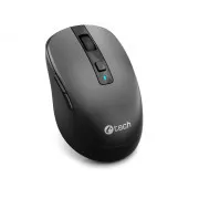 C-TECH miš WLM-19 Dvostruki način rada, bežični, BT5.0 + 2.4GHz, 1600DPI, 6 tipki, USB nano prijemnik, crni