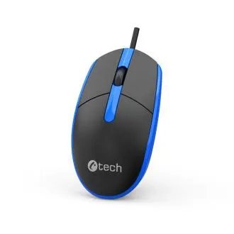 C-TECH miš WM-10, USB, 1200 DPI, crno-plavi C-TECH miš WM-10, USB, 1200 DPI, crno-plavi