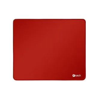 C-TECH podloga za miš MP-01, crvena, 320x270x4mm, ušiveni rubovi