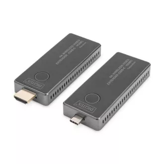 DIGITUS DS-55324 4K bežični video ekstender set, 30 m (USB-C - HDMI)
